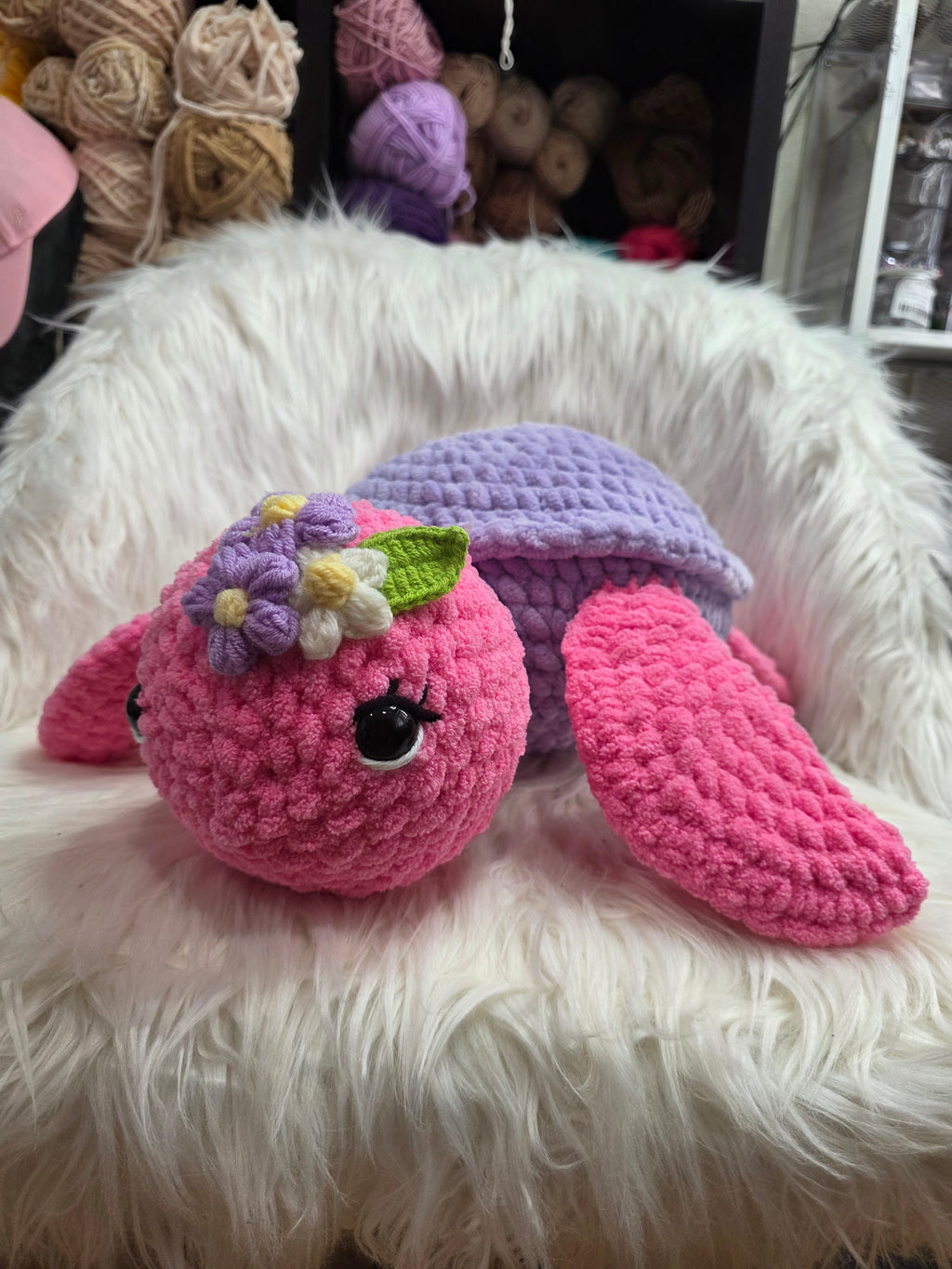 HANDMADE CROCHET TURTLE