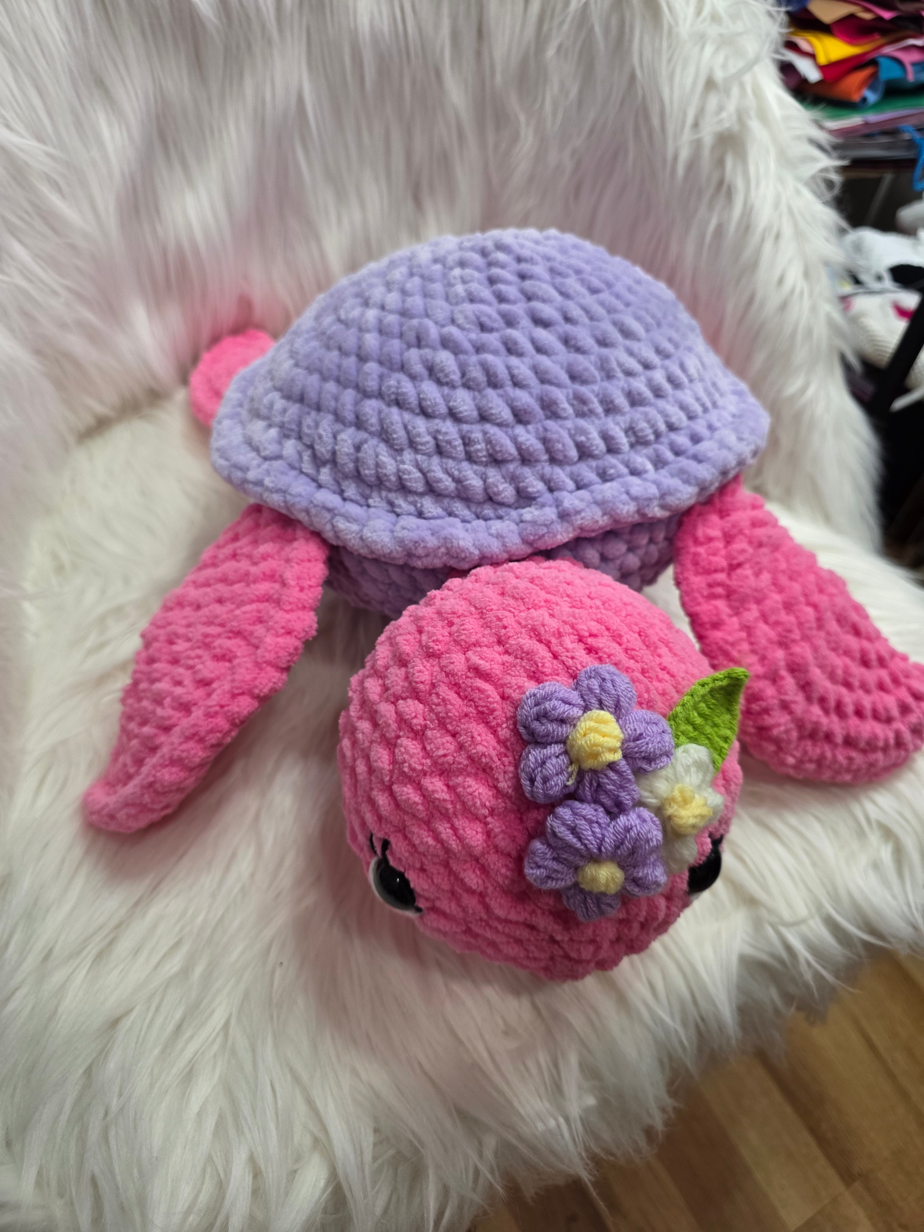 HANDMADE CROCHET TURTLE