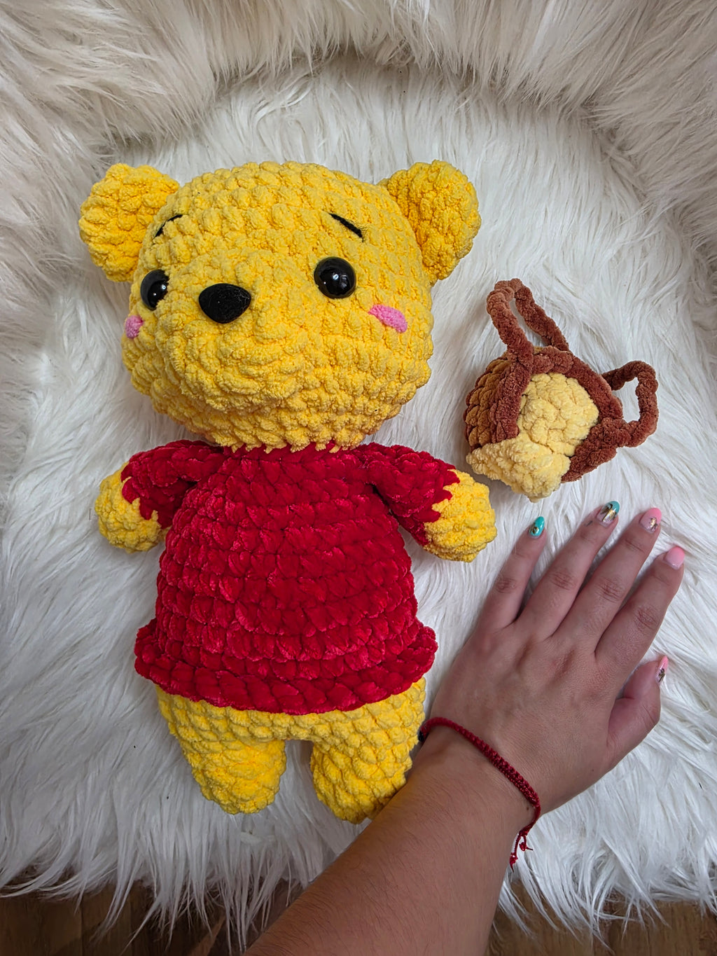 HONEY-LOVING BEAR CROCHET PLUSHIE