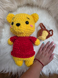 HONEY-LOVING BEAR CROCHET PLUSHIE